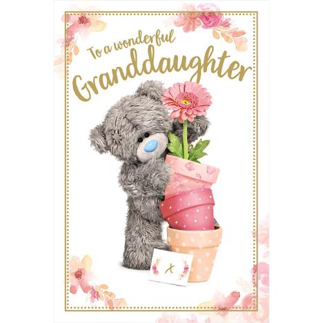 Granddaughter Photo Finish Me to You Bear Birthday Card £2.49